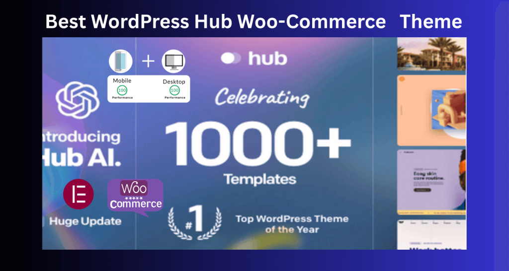 Hub - Responsive Multi-Purpose WordPress Theme