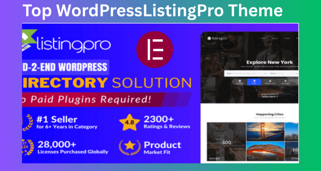 ListingPro - Directory & Listing WordPress Theme