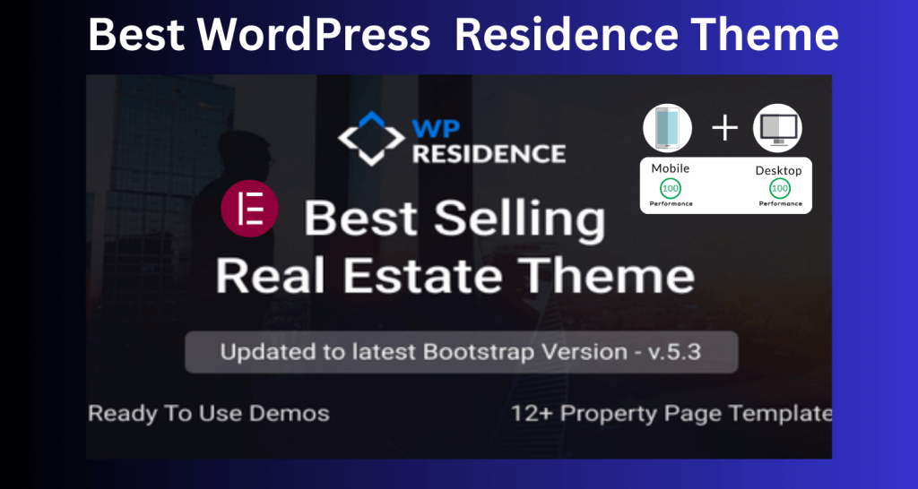Residence Real Estate WordPress Theme