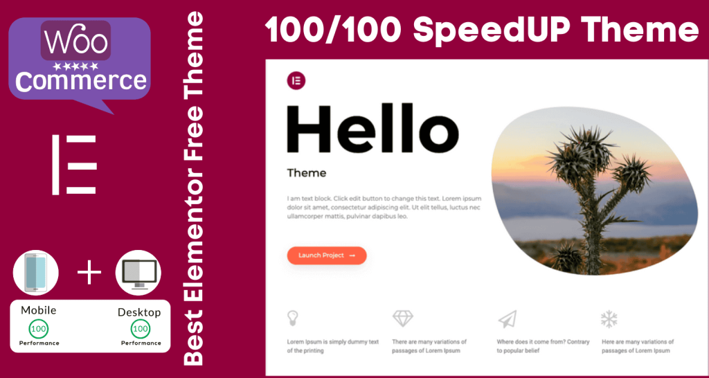 best Hello Elementor pro Theme fist loading Website