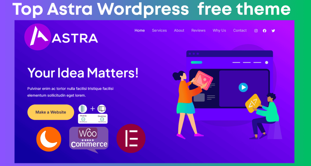 free theme Astra