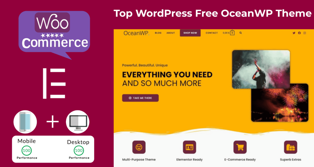 oceanWp free theme