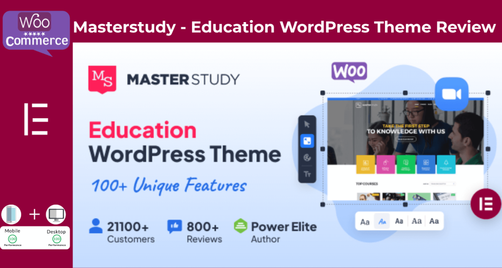Masterstudy - Education WordPress Theme Review